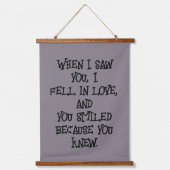 シェークスピア三愛セット | 吊り下げ型タペストリー (正面)