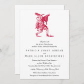 シェークスピア劇のジェスター 招待状 (正面/裏面)