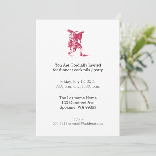 シェークスピア劇のジェスター 招待状 (スタンド正面)