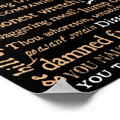 シェークスピア島収蔵 ポスター (角)