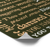 シェークスピア島収蔵 ポスター (角)