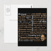 シェークスピア島収蔵 ポストカード (正面/裏面)