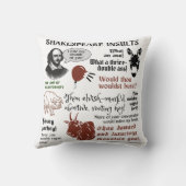 シェークスピア島民引用文ボホおもしろいテラリー クッション (裏面)