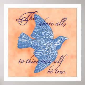 シェークスピア引用文アートプリント ポスター