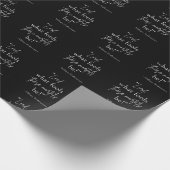 シェークスピア引用文フールマンタルII ラッピングペーパー (角)