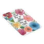 シェークスピア引用文彼女は小さく激しい磁石である マグネット (右側)