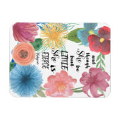 シェークスピア引用文彼女は小さく激しい磁石である マグネット (横)