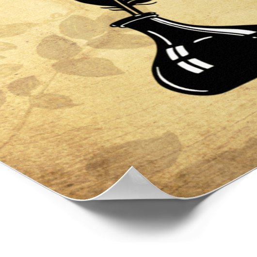 シェークスピア引用文星にある ポスター (角)