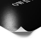 シェークスピア引用文自己を真の引用文にする フォトプリント            (角)