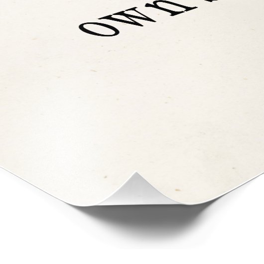 シェークスピア引用文自己を真の引用文にする フォトプリント (角)