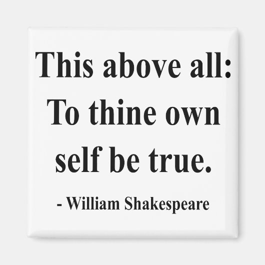 シェークスピア引用文8a マグネット (正面)