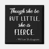 シェークスピア引用文 – ほとんど激しいII マグネット (正面)