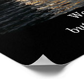 シェークスピア引用文 – アートポスター ポスター (角)