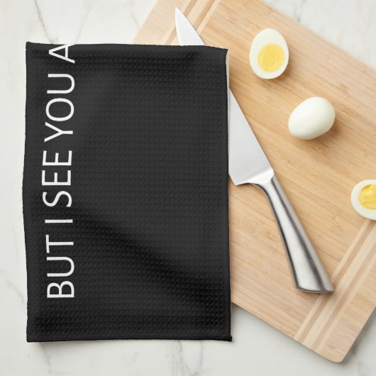 シェークスピア引用文 – ウィッツの戦い キッチンタオル (四つ折り)