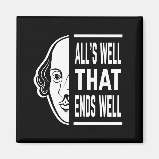 シェークスピア引用文 マグネット (正面)