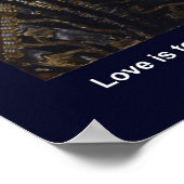 シェークスピア愛あまりにも若い愛の引用文ポスター ポスター (角)