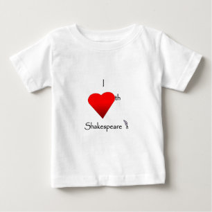 シェークスピア愛 ベビーTシャツ