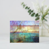 シェークスピア感動的引用文の運命について ポストカード (スタンド正面)