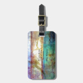 シェークスピア感動的引用文の運命について ラゲッジタグ (正面縦)