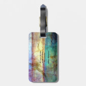 シェークスピア感動的引用文の運命について ラゲッジタグ (裏面縦)