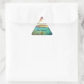 シェークスピア感動的引用文の運命について 三角形シール (バッグ)