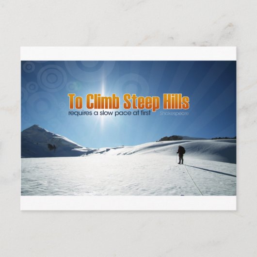 シェークスピア感動的引用文 ポストカード (正面)