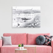 シェークスピア発祥の地 キャンバスプリント (インサイチュ (リビング))