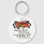 シェークスピア真夏の夜の夢の激しい引用文 キーホルダー (正面)