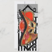 シェークスピア真夏の夜の夢の激しい引用文 招待状 (裏面)