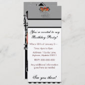 シェークスピア真夏の夜の夢の激しい引用文 招待状 (正面/裏面)