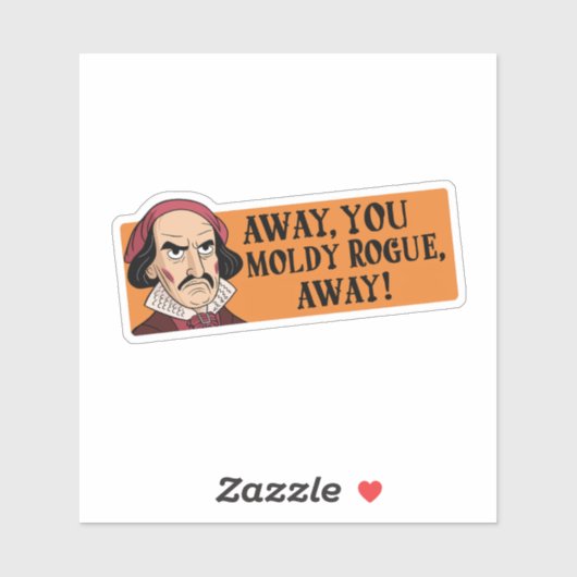 シェークスピア遠くにの侮辱「あのいたずらっおもしろいて」 シール (シート)