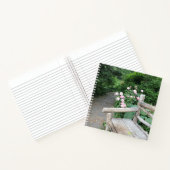 シェークスピア・ガーデンセントラルパークNYCピンクローズ ノートブック (内部)