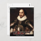 シェークスピア・ハロウィン「地獄の伝染」引用文ギフト ポストカード (正面/裏面)