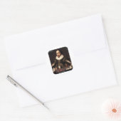 シェークスピア・ハロウィン「地獄の伝染」引用文ギフト ラウンドシール (封筒)