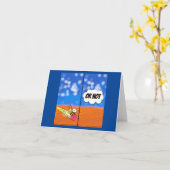 シェークスピア・ビー・リック・ロンドおもしろいン カード (黄色い花)