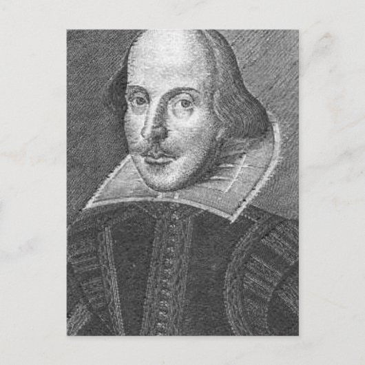 シェークスピア ポストカード (正面)