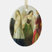 シェークスピア(油からのキャラクターの行列 セラミックオーナメント (右)