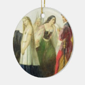 シェークスピア(油からのキャラクターの行列 セラミックオーナメント (左)