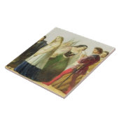 シェークスピア(油からのキャラクターの行列 タイル (側面)