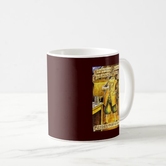 シェークスピアFalstaffのマグの写真 コーヒーマグカップ (正面右)