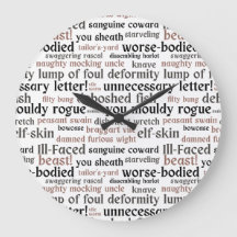 シェークピおもしろいークスピアクラシック侮辱の文学集