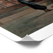 シェーク・サダトのハーレム，カイロ， 1870 ポスター (角)