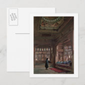 シェーク・サダトのハーレム，カイロ， 1870 ポストカード (正面/裏面)