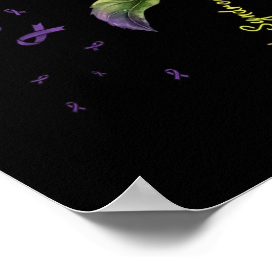 シェーグレン症候群認識度ひまわり ポスター (角)