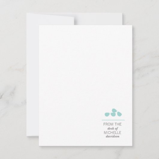 シェーズクールアクアブルーアヴィエーターサングラス 招待状 (正面)