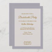 シェーディングオブグレーバチェロレッテ招待状 招待状 (正面/裏面)