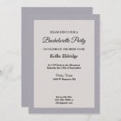 シェーディングオブグレーバチェロレッテ招待状 招待状 (正面/裏面)