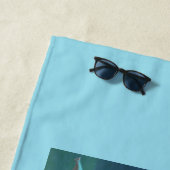 シェーディングオブブルービーチ傘カスタマイズ ビーチタオル (インサイチュ)