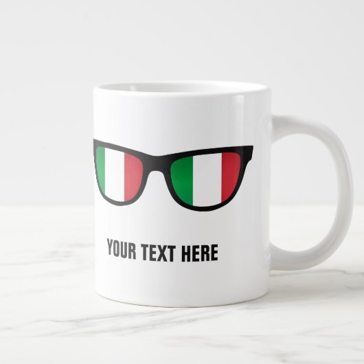 シェーデイタリアンィングカスタムマグ ジャンボコーヒーマグカップ (右)