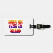 シェードでチューンオン ラゲッジタグ (正面横)